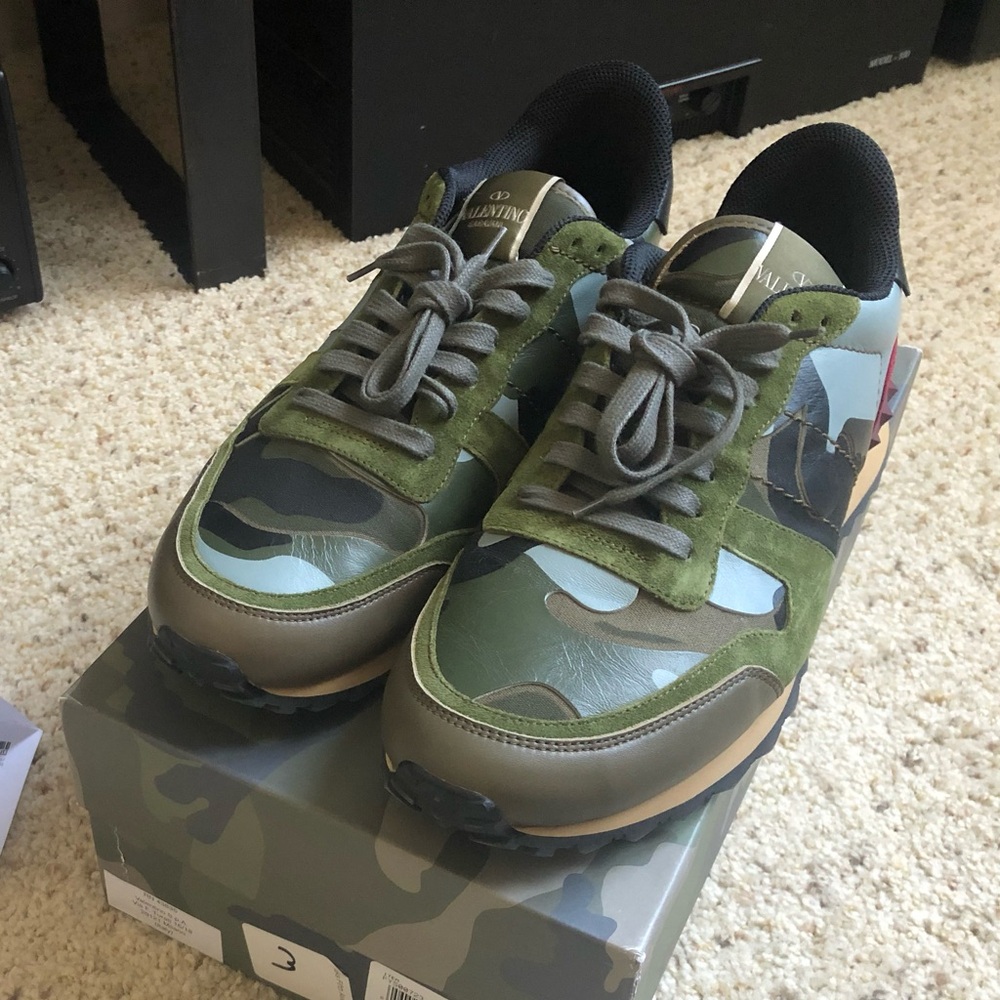 Valentino Camo Rockrunner NWT Deadstock